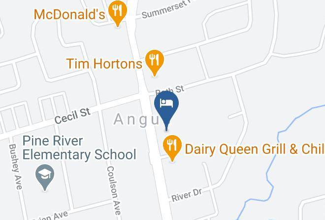Simcoe - Angus Inn Motel Maps