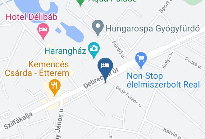 Hajduszoboszlo - Angyal Vendeghaz Maps