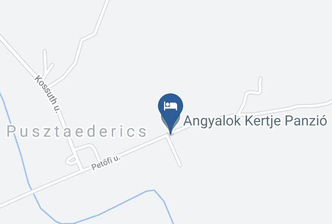 Pusztaederics - Angyalok Kertje Panzio Maps