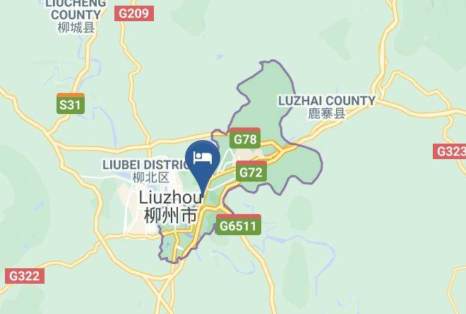 Liuzhou - Anhe Hotel Maps