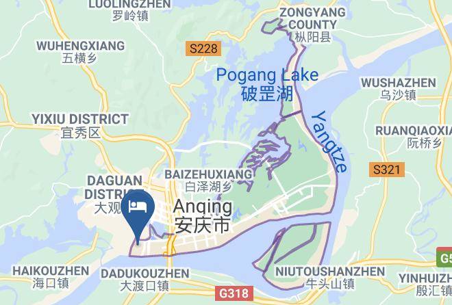 Anqing - Anhui Zhongyi Hotel Maps