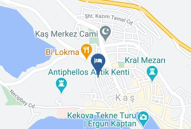 Kas - Ani Motel Maps