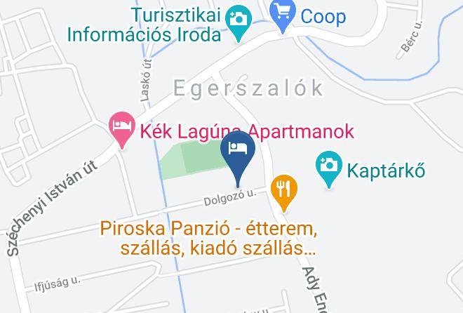 Egerszalok - Ani Vendeghaz Egerszalok Maps