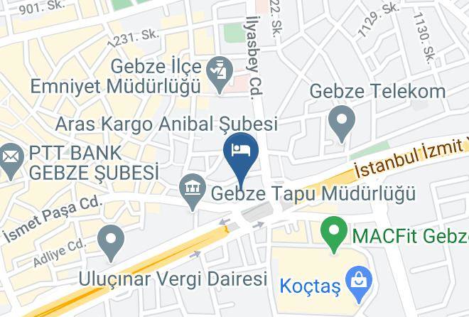 Gebze - Hotel Anibal Maps