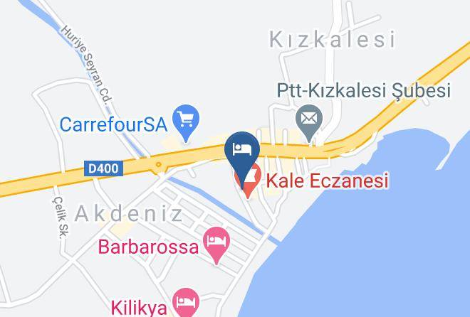 Erdemli - Anil Hotel Maps