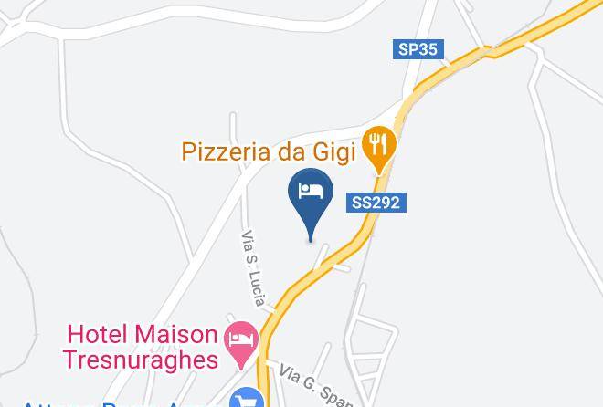 Oristano - Anima Sarda Bed&wine Maps