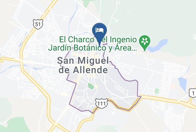 San Miguel De Allende - Animas 16 Maps