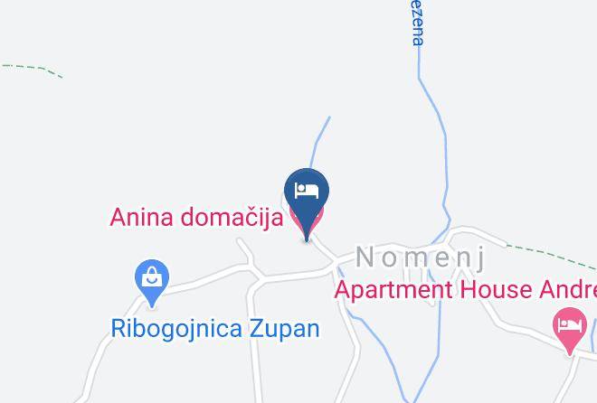 Bohinjska Bistrica - Anina Domacija Maps