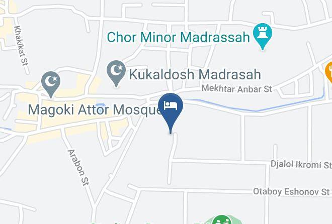 Bukhara - Anis Pari Hotel Maps