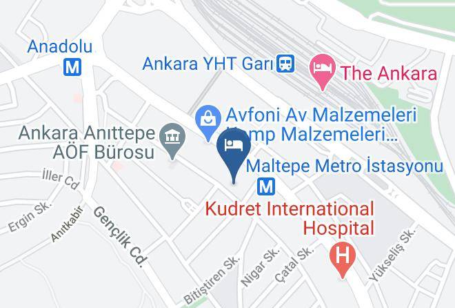 Anit Park Otel Map