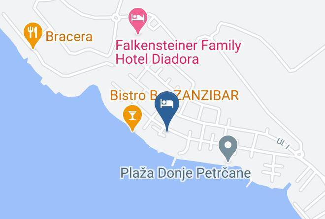 Zadar - Anita Accommodation Maps