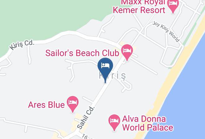 Kemer - Anita Dream Hotel Maps