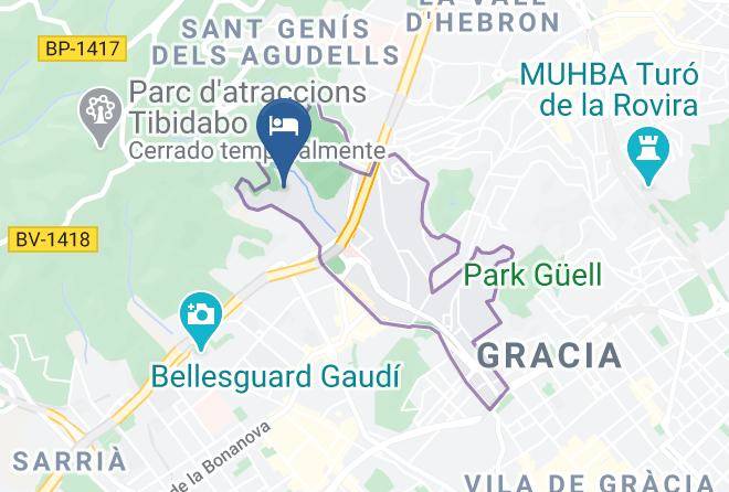 Barcelona - Anita's Bed And Breakfast Barcelona Maps