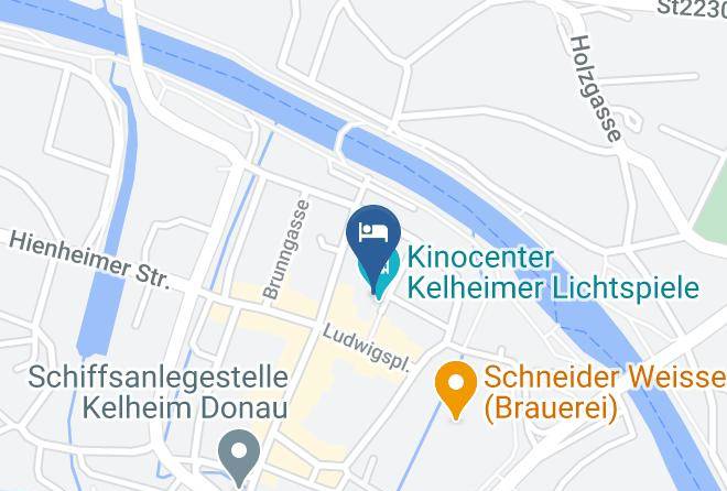 Kelheim - Anitas Stadtpension Maps