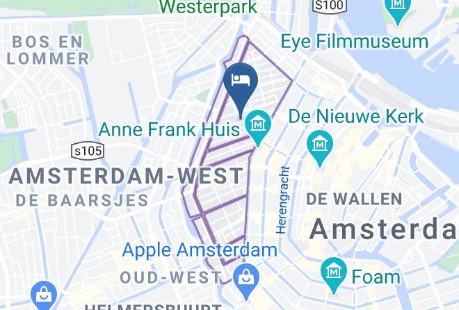 Amsterdam - B&b Jordaan Corner Maps