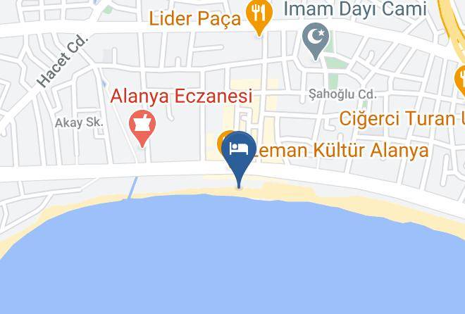 Alanya - Anjeliq Beach Maps