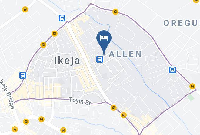Ikeja - Anjiez Royal Suite Maps