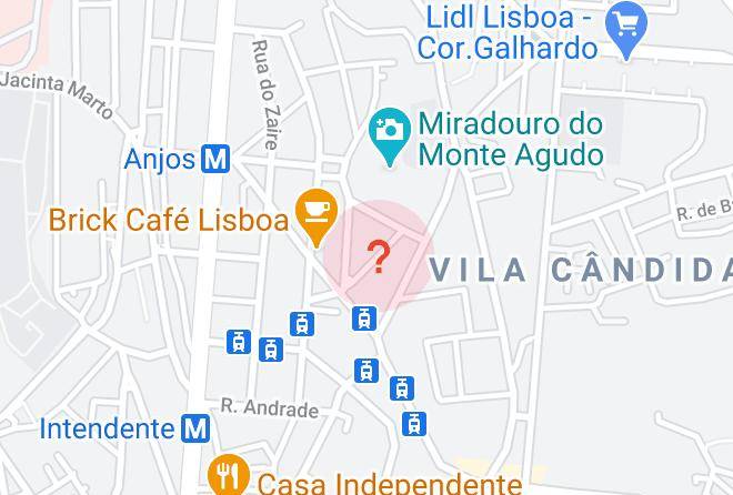 Lisbon - Anjos Alojamento Maps