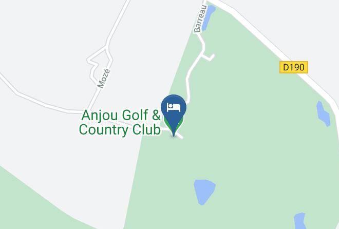 Maine Et Loire - Anjou Golf & Country Club Maps