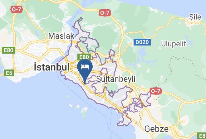Anka Business Park Otel Maltepe Map