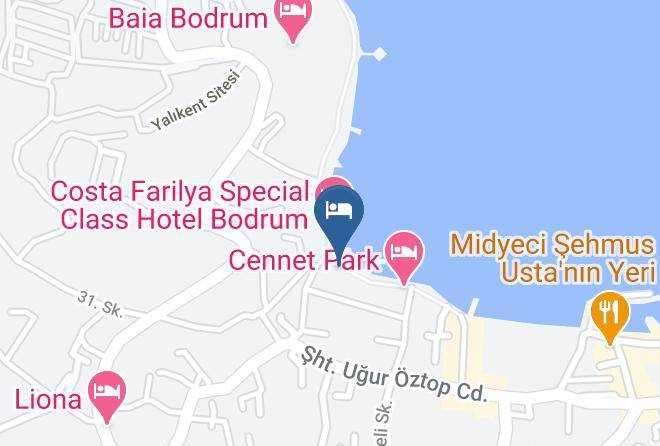 Bodrum - Anka Regency Boutique Hotel Maps