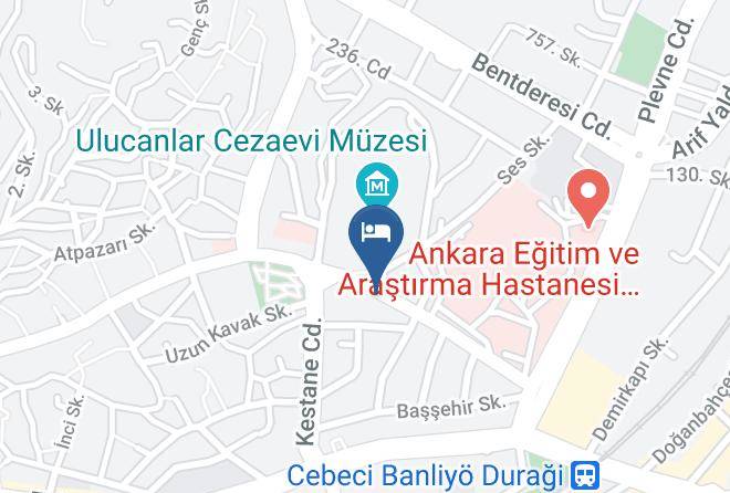 Altindag - Ankara Akpinar Hotel Maps