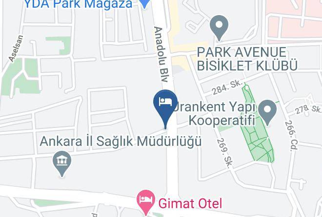 Yenimahalle - Ankara Alegria Business Hotel Maps
