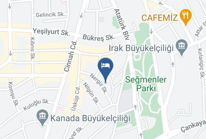 Cankaya - Hotel Amar Maps