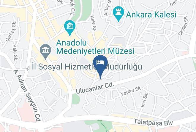 Altindag - Ankara Ankatra Hotel Maps