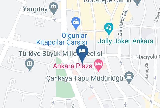 Cankaya - Ankara Gold Hotel Maps