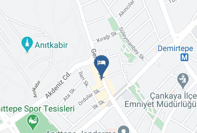 Cankaya - Merkez Vilayetler Evi Maps