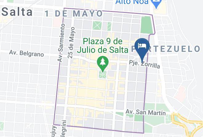 Salta - Ankara Suites Maps