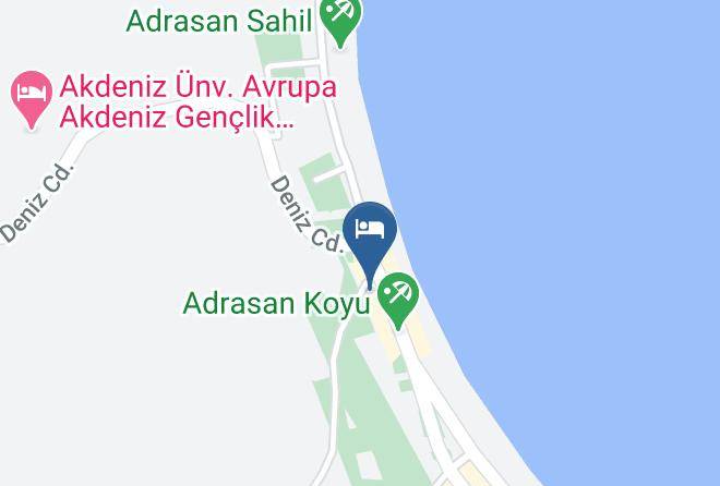 Kumluca - Ankas Dream Bungalows Hotel Adrasan Maps