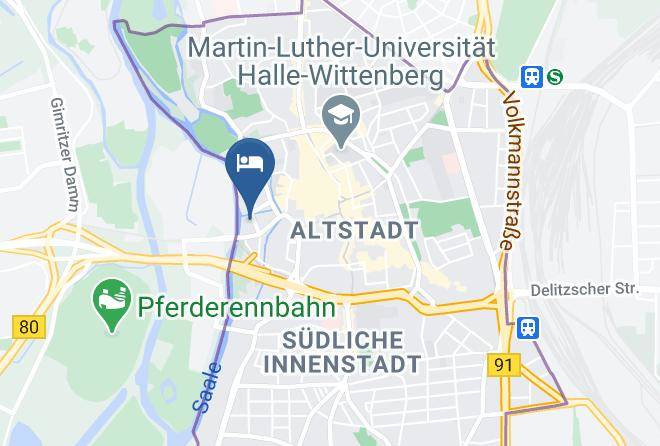 Halle - Ankerhof Hotel Maps