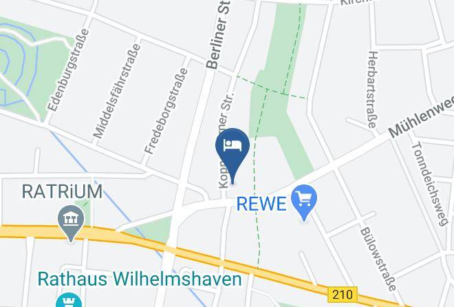 Wilhelmshaven - Ankerplatz Hotel Maps