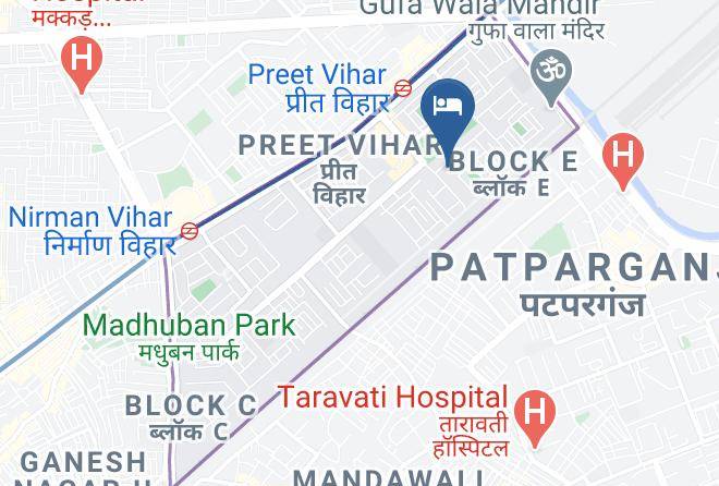 New Delhi - Ankur Bhawan Maps
