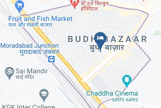 Moradabad - Anmol Hotel Maps