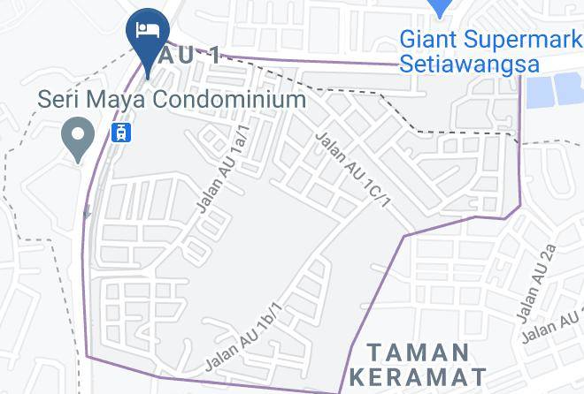 Gombak - Ann Hotel Kuala Lumpur Setiawangsa Maps