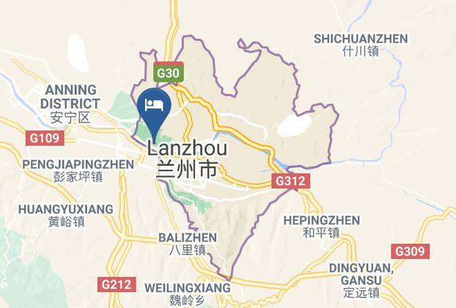 Lanzhou - Ann Keats Hotel Maps