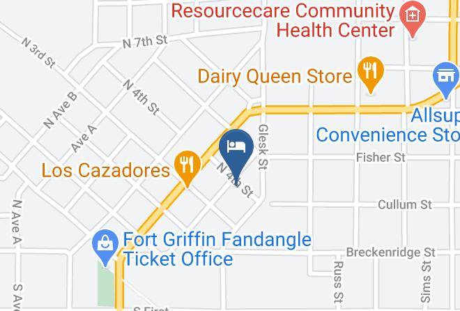 Shackelford - Ann's Bed And Breakfast Maps