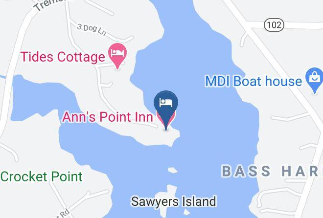 Hancock - Ann's Point Inn Maps