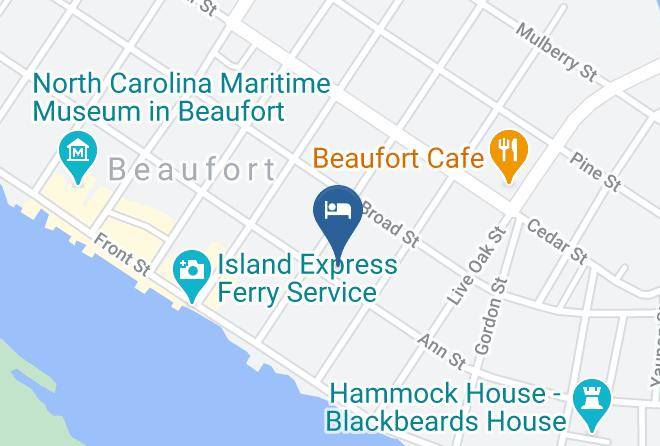 Carteret - Ann Street Inn Maps