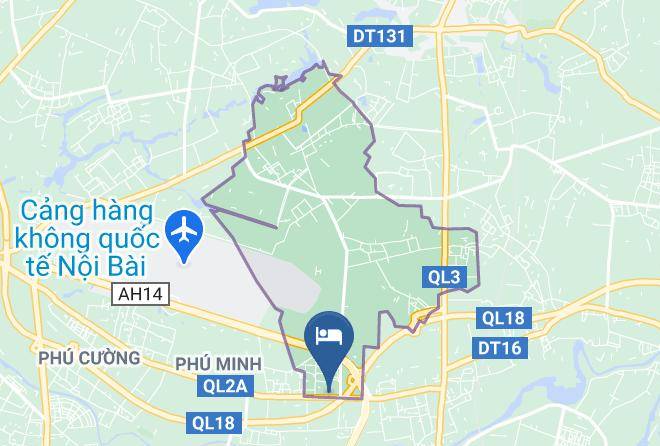 Anna Airport Hotel Map