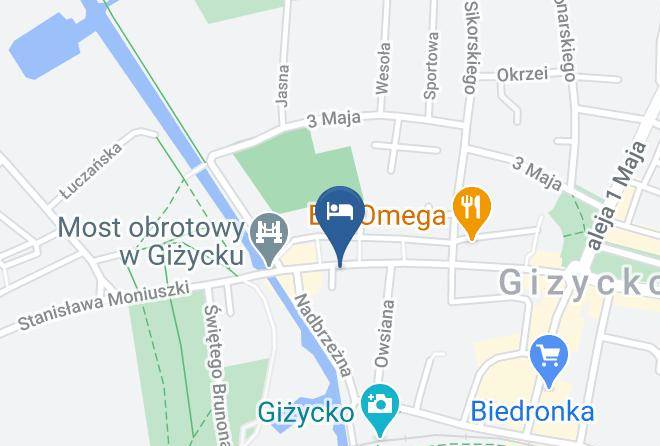 Gizycki - Anna Centrum Most Obrotowy Maps