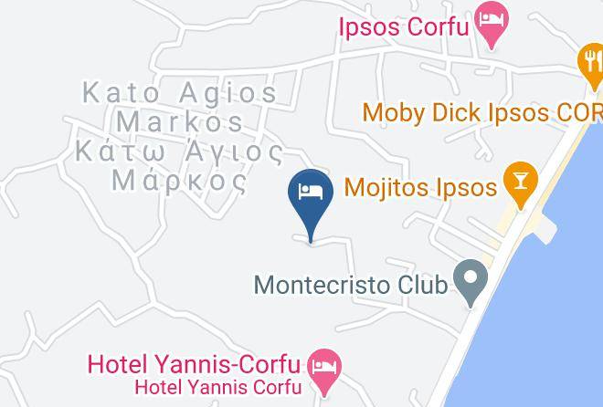 Kerkira - Anna Maria Ipsos Maps