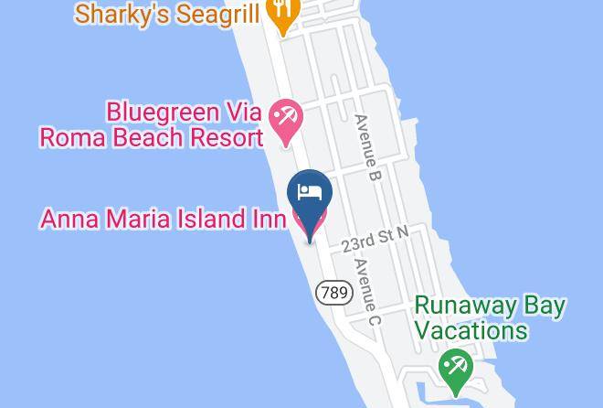 Manatee - Anna Maria Island Inn Maps
