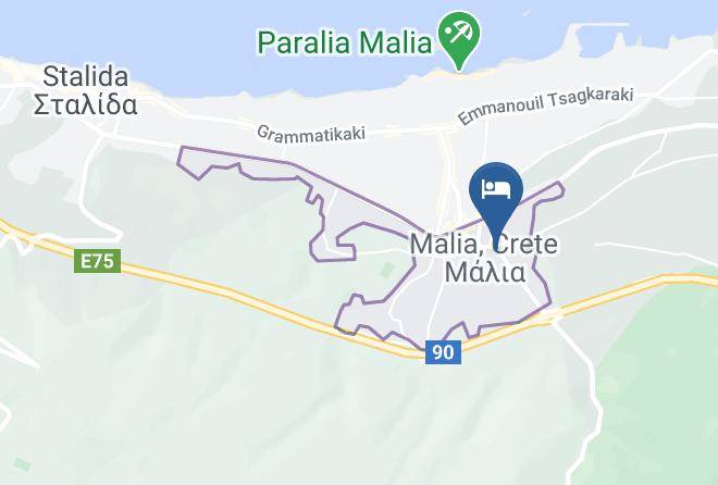 Iraklion - Anna Maria Maps