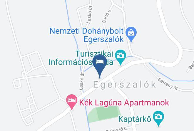 Egerszalok - Anna Panzio Egerszalok Maps
