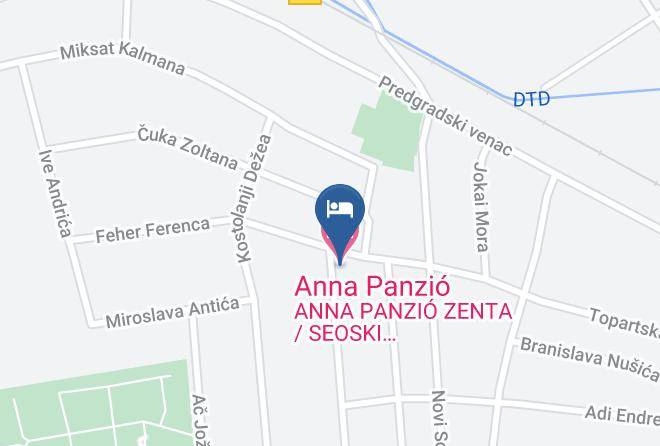 Severno Banatski - Anna Panzio Zenta Seoski Turisticki Kompleks Maps