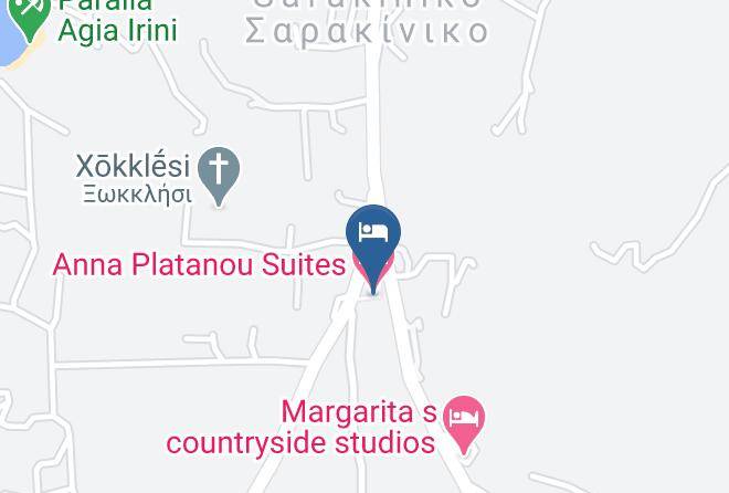 Paros - Anna Platanou Suites Maps